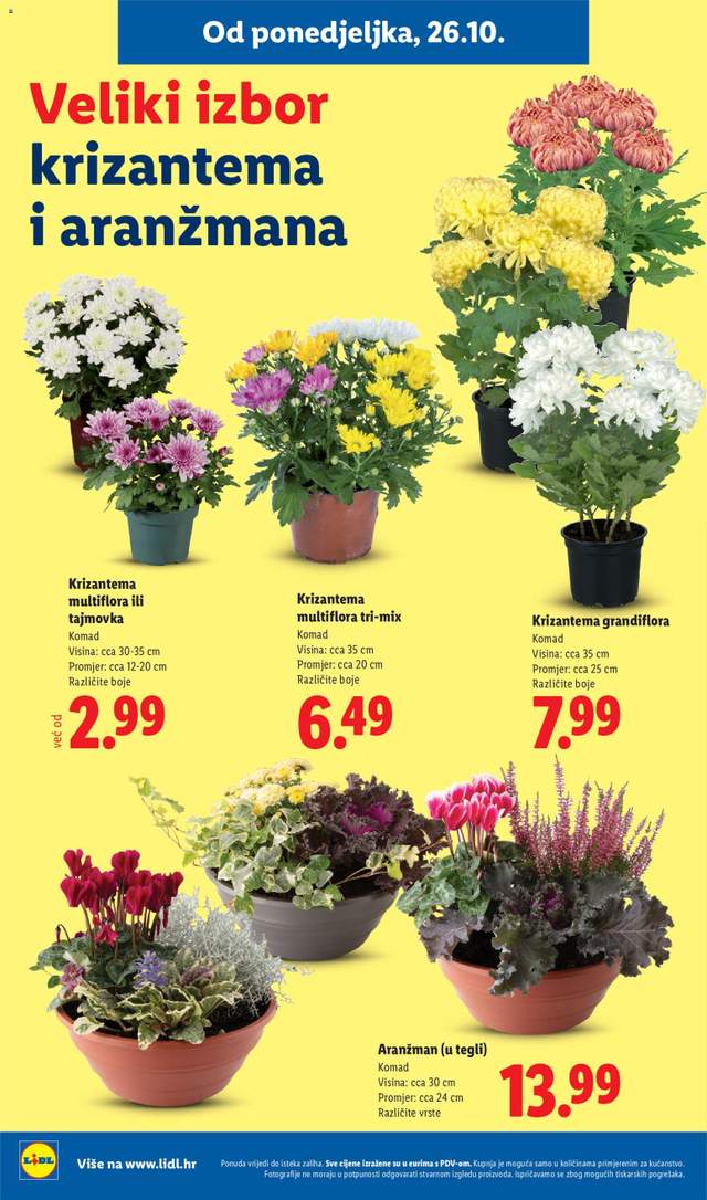 Novi Lidl katalog od 26.10.