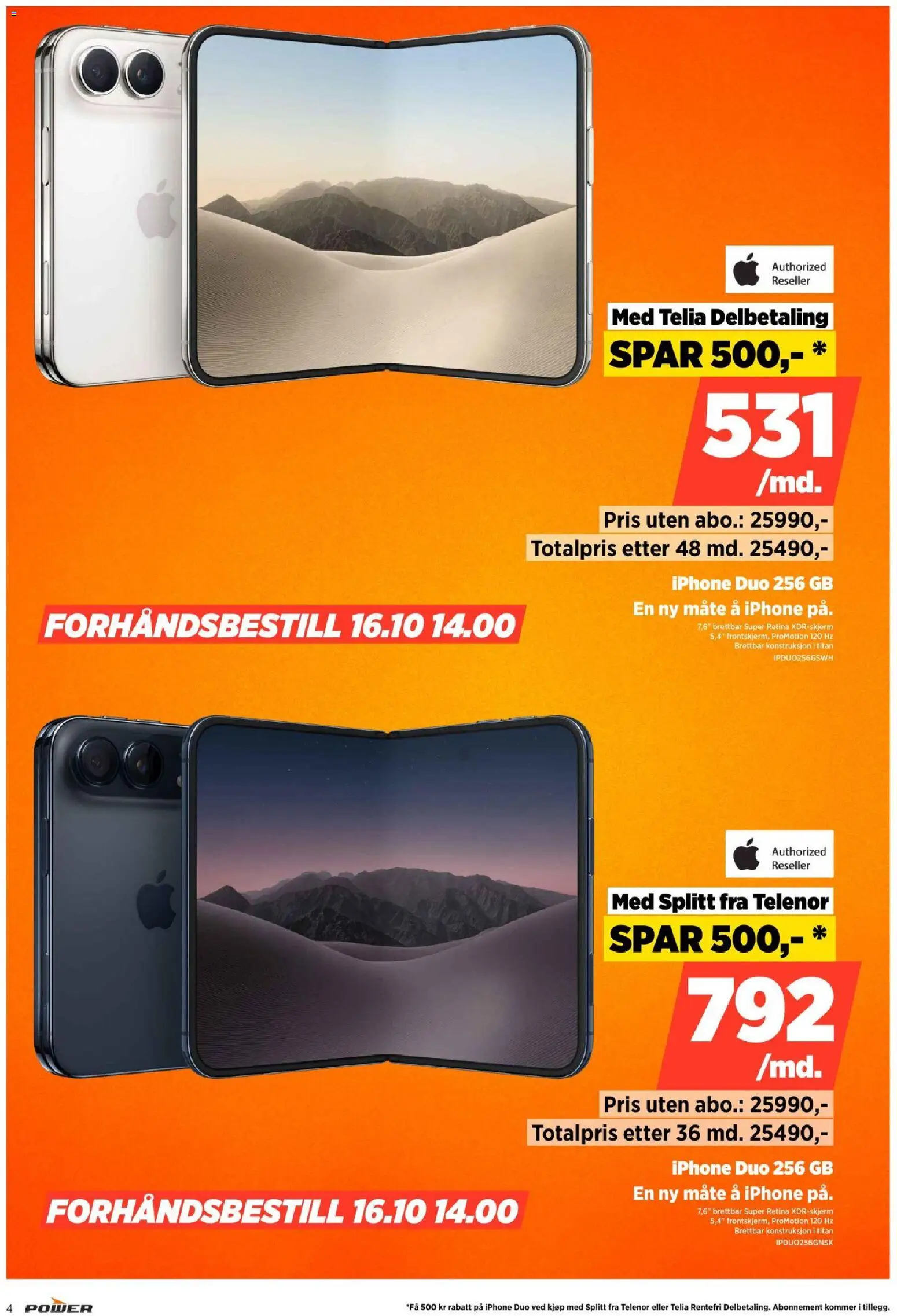 Forhåndsvis Power kundeavis fra butikk Power gyldig fra 14/09/2026
