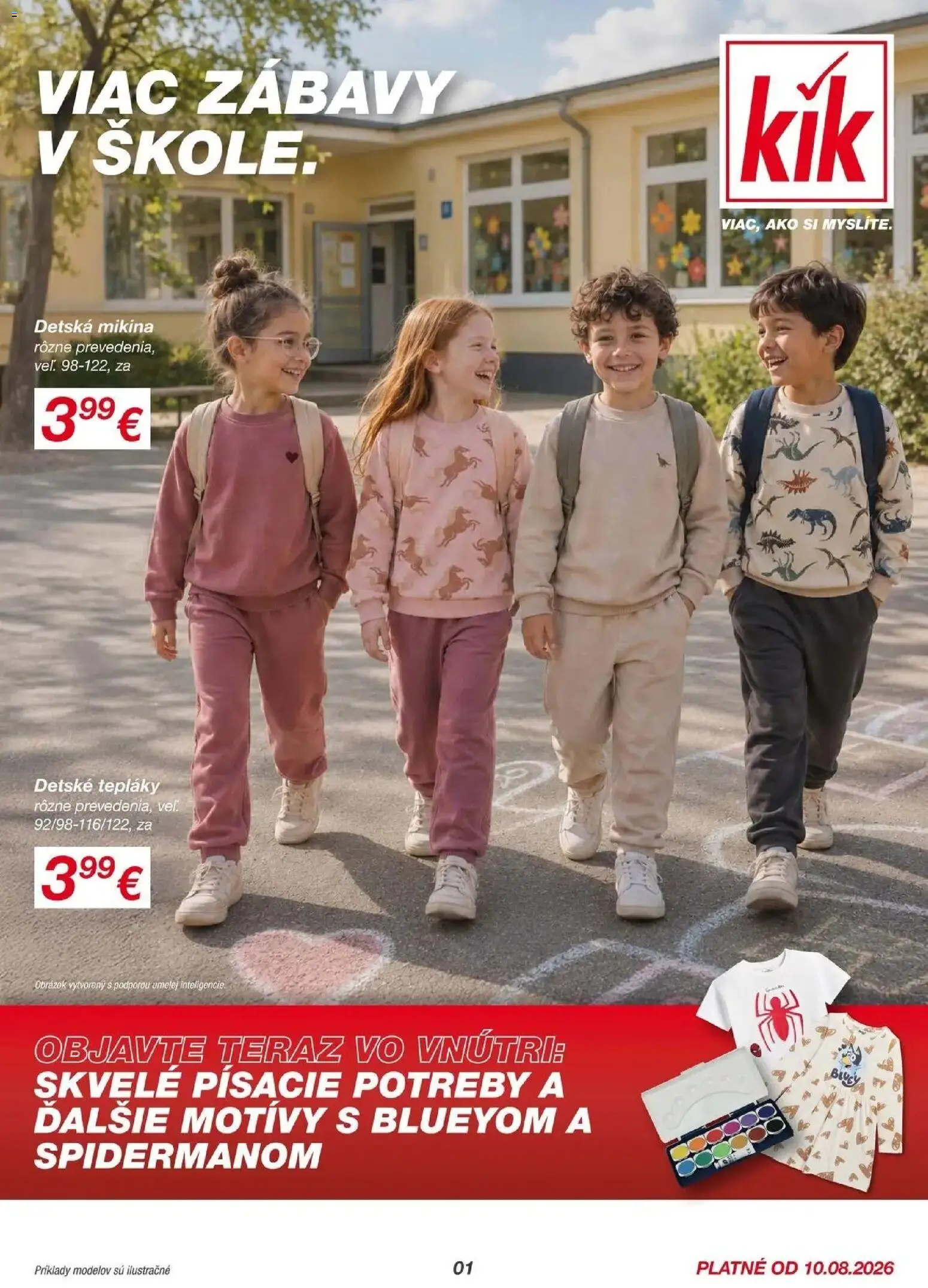 Náhľad Kik letáku platného od 07.08.2026