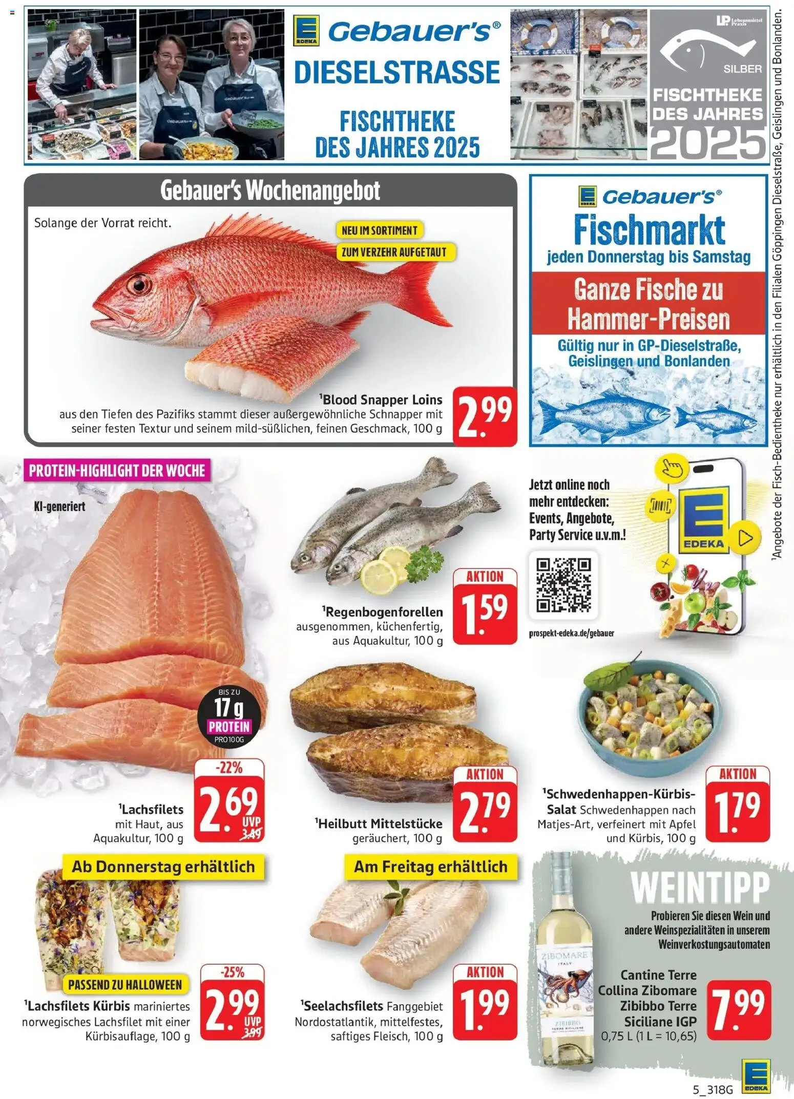 Vorschau von dem Prospekt des Geschäftes Edeka, gültig ab dem 26.10.2026