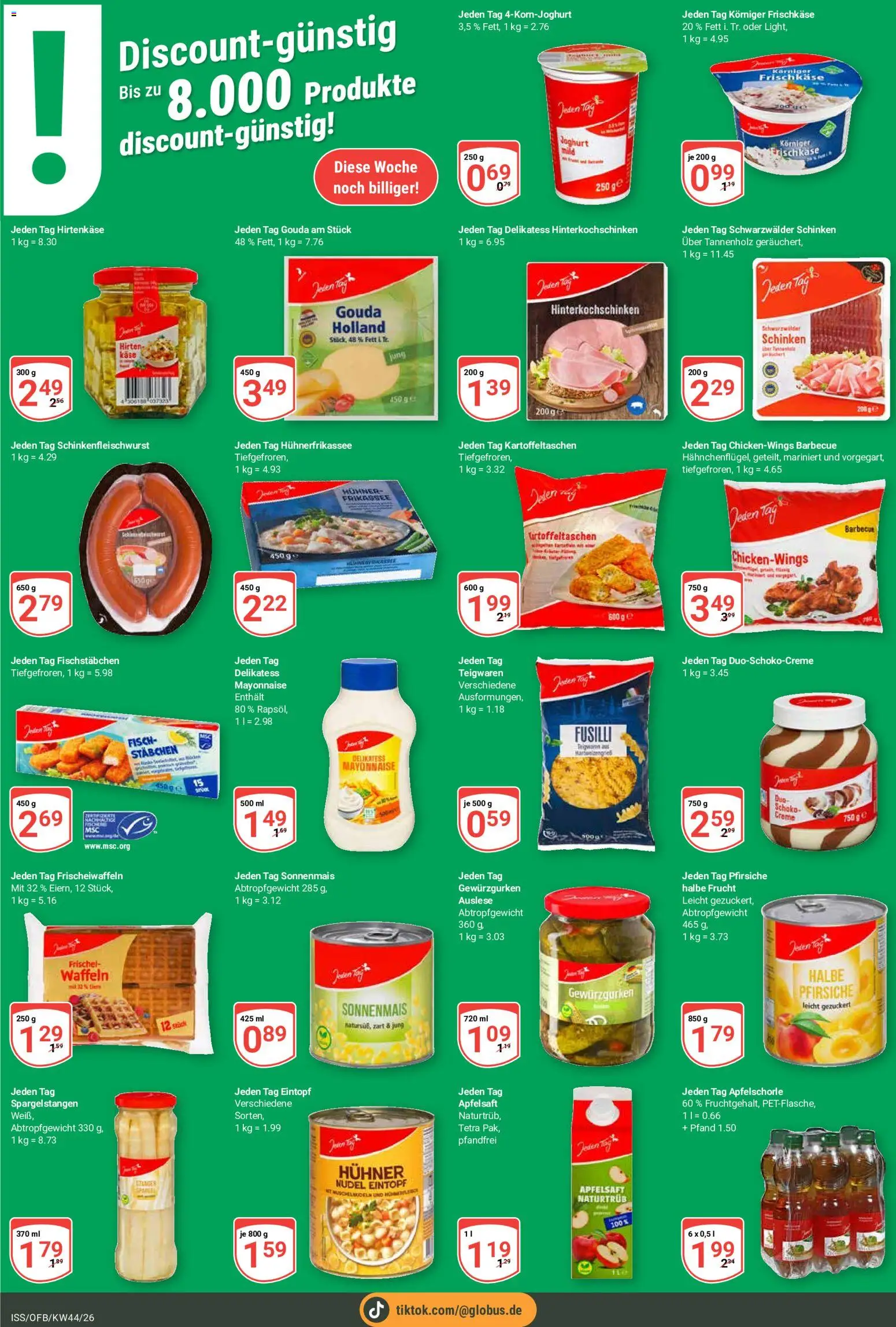 Vorschau von dem Prospekt des Geschäftes Globus, gültig ab dem 26.10.2026