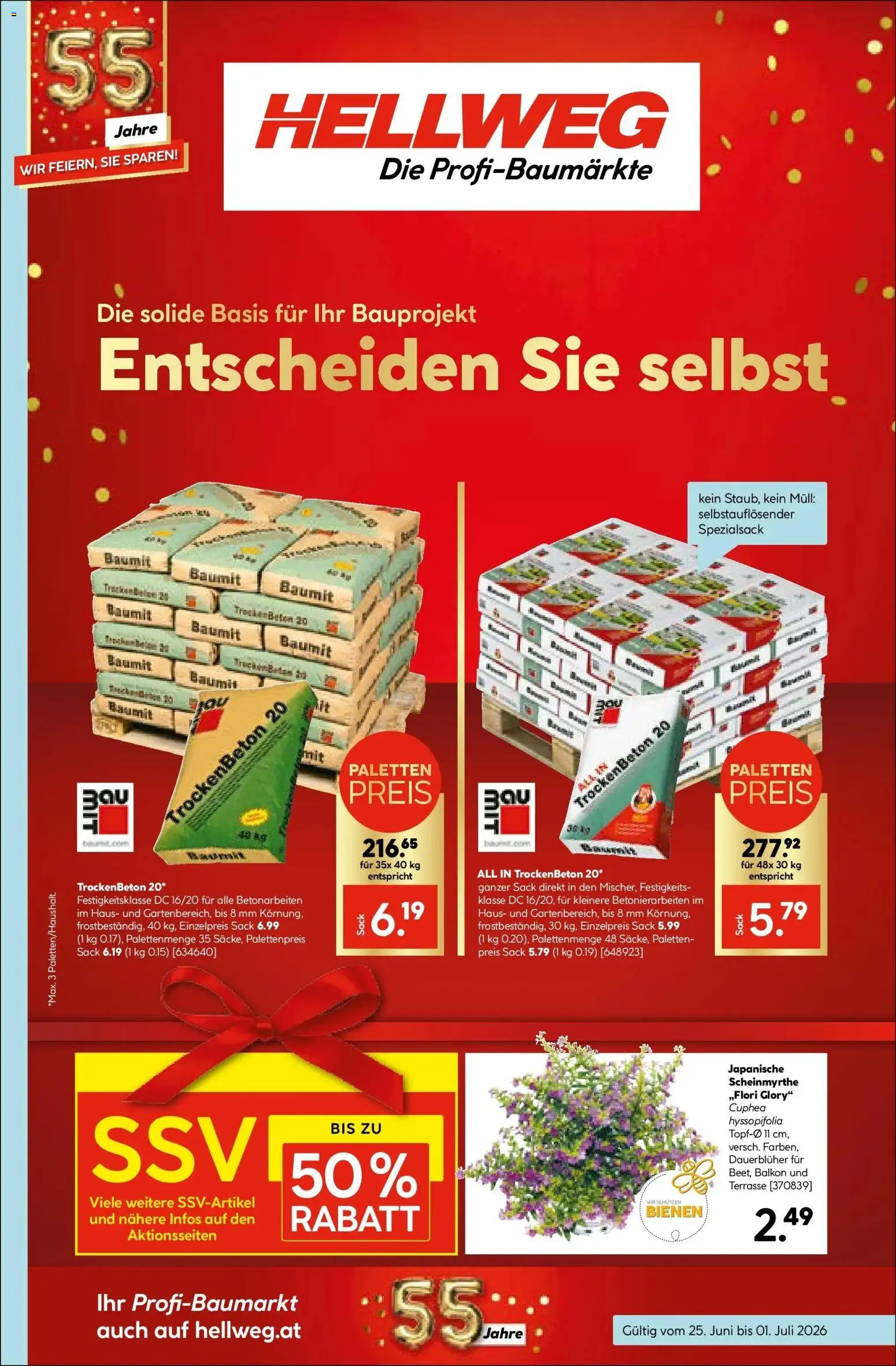 Vorschau der Angebote: HELLWEG HELLWEG Steindorf / Straßwalchen gültig ab 24.06.2026