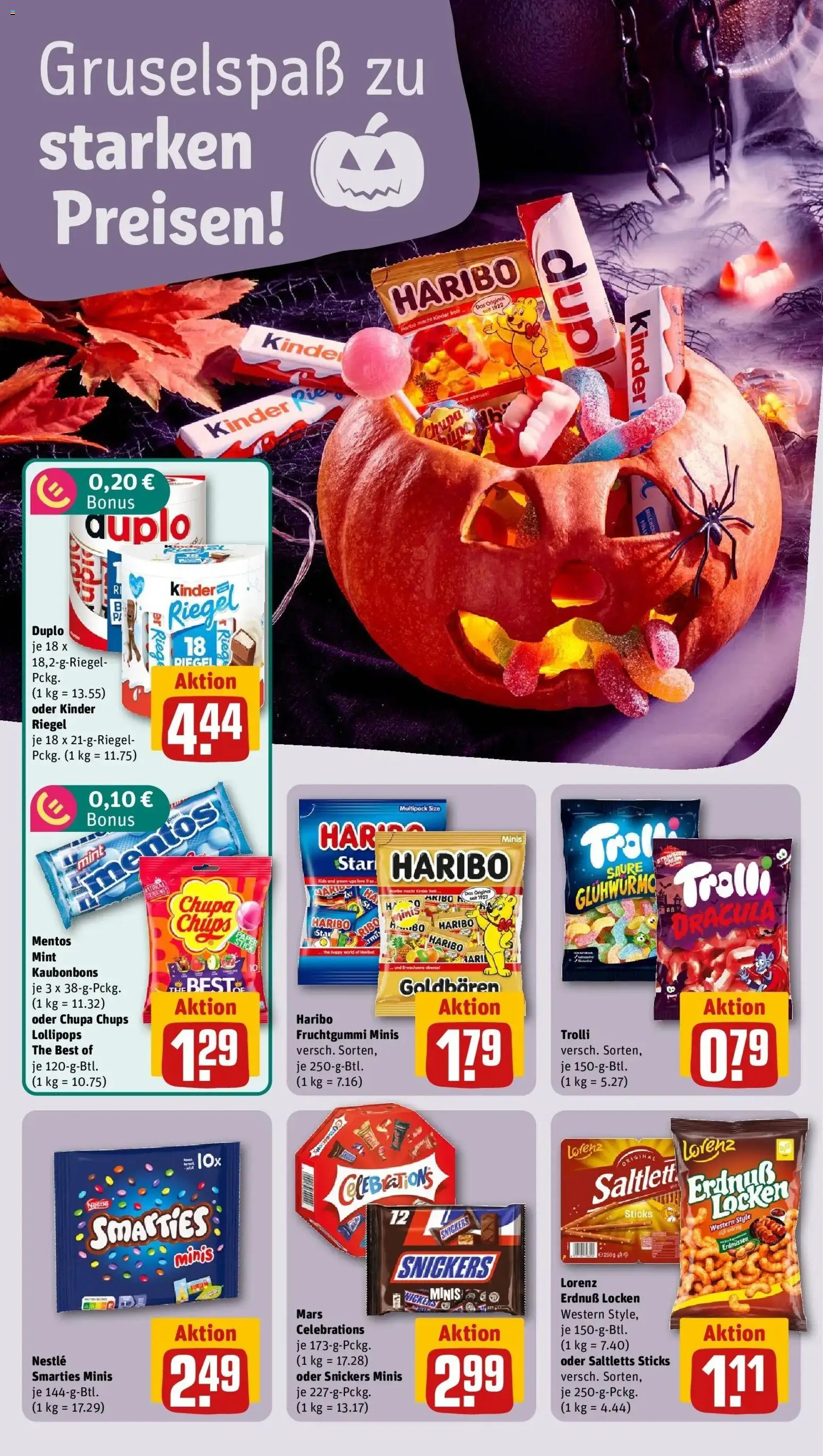 Vorschau von dem Prospekt des Geschäftes Rewe, gültig ab dem 26.10.2026