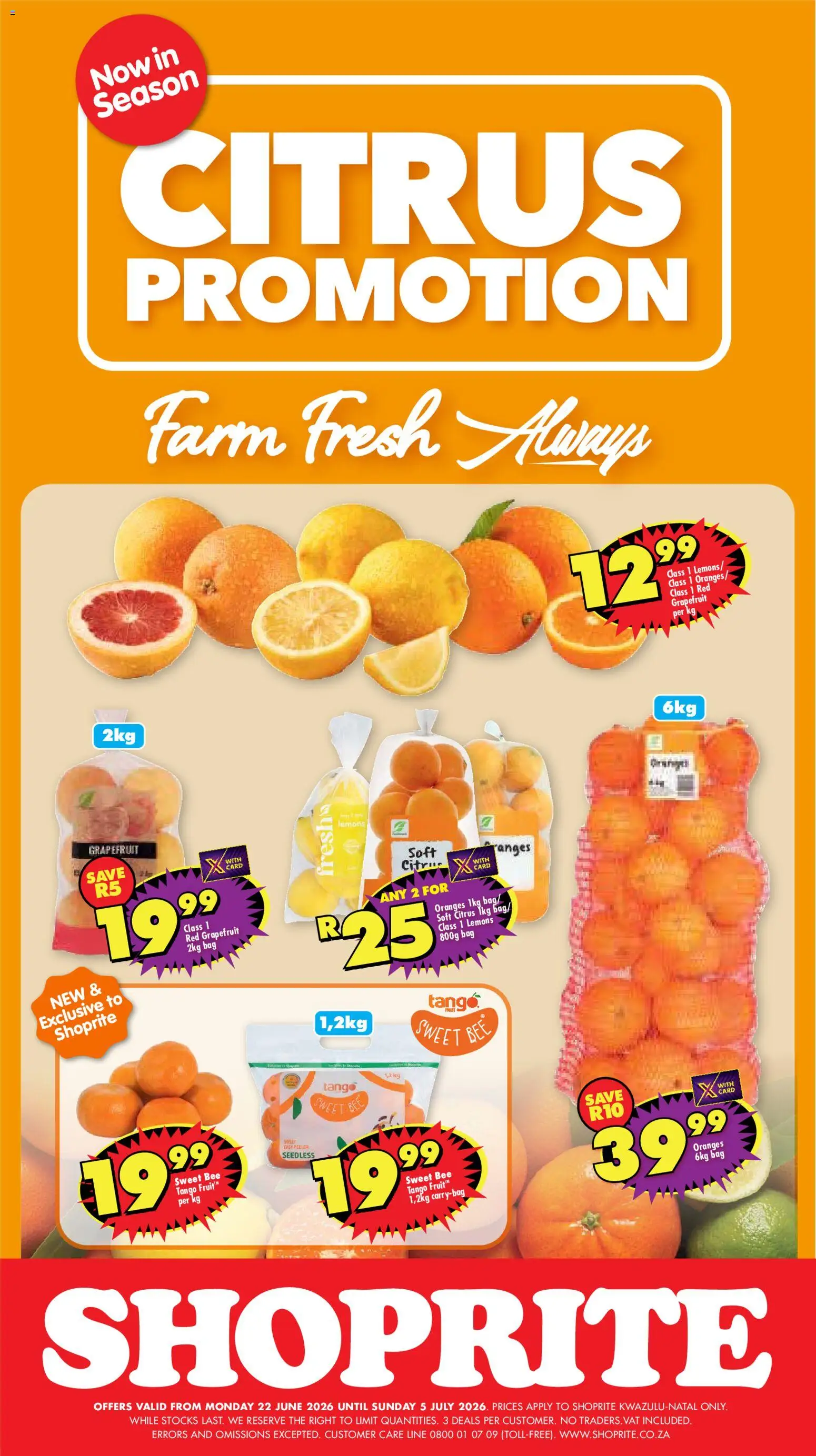 Preview of Shoprite flyer valid from 22/06/2026