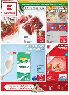 Pregled letka Kaufland - Karlovac trgovine Kaufland vrijedi od 19.08.2026