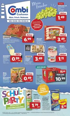 Vorschau von dem Prospekt des Geschäftes Combi, gültig ab dem 03.08.2026
