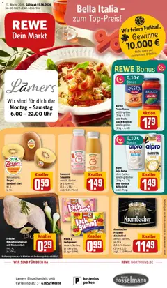Vorschau von dem Prospekt des Geschäftes Rewe, gültig ab dem 01.06.2026