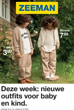 Voorbeeld van Zeeman folder van winkel Zeeman geldig vanaf 18-07-2026