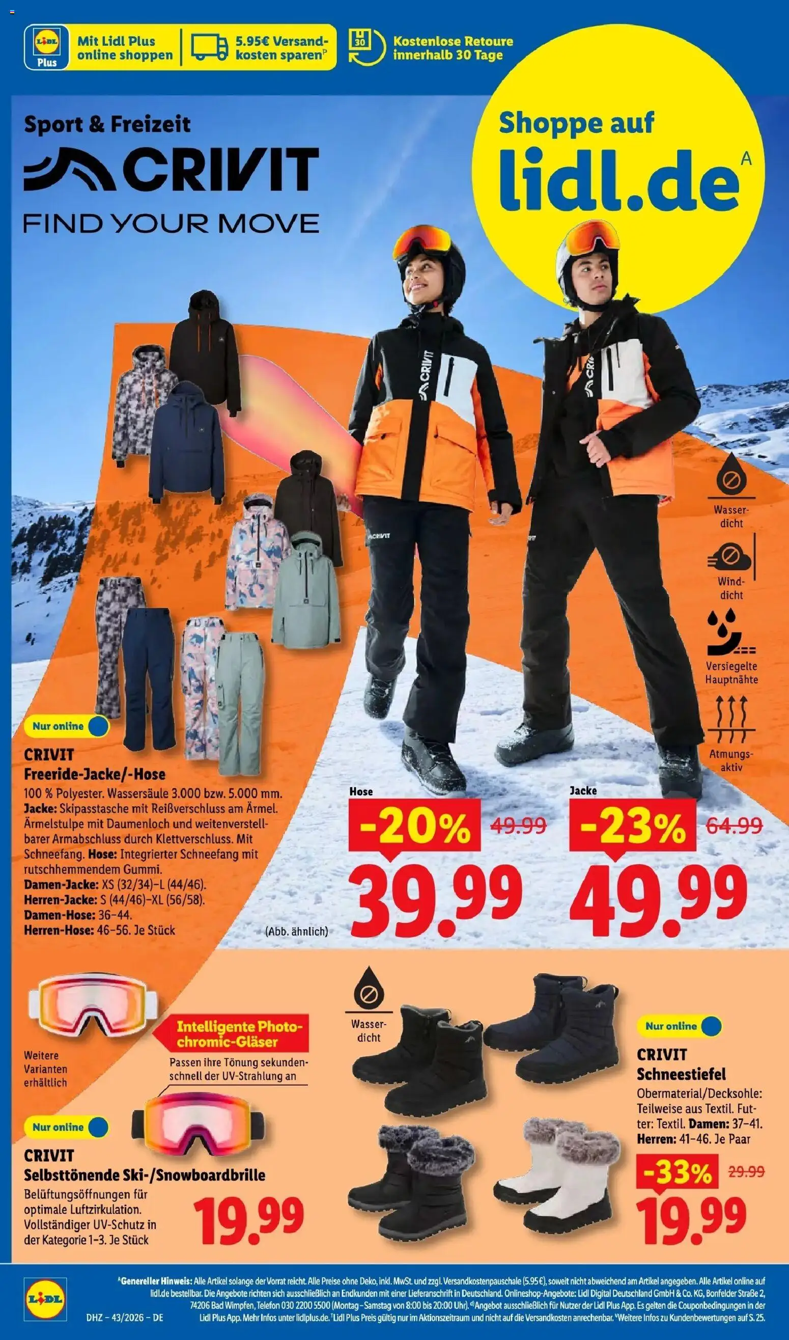 Vorschau von dem Prospekt des Geschäftes Lidl, gültig ab dem 19.10.2026