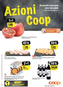 Vorschau des Merkblatts Coop aktionen IT vom Shop Coop gültig von 24.09.2026 bis 30.09.2026