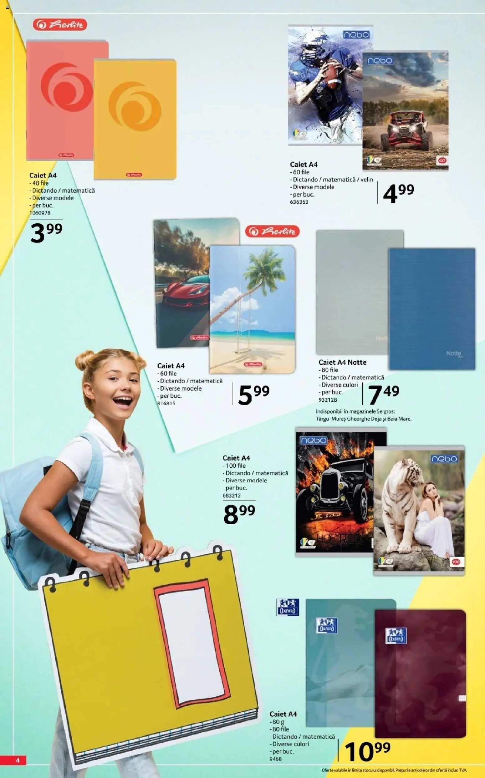 Previzualizarea de cataloage: Selgros Selgros Catalog Şcoala valabil de la 07.08.2026