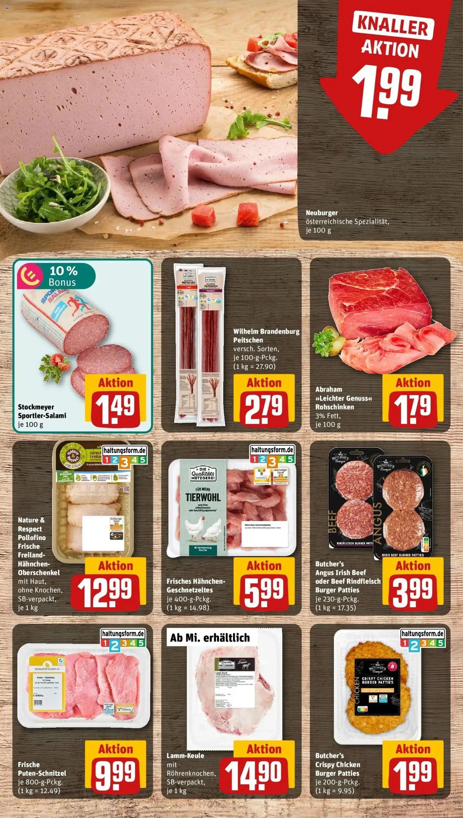 Vorschau von dem Prospekt des Geschäftes Rewe, gültig ab dem 26.10.2026