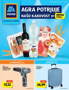 Predogled kataloga iz trgovine Hofer veljaven od 26.08.2026