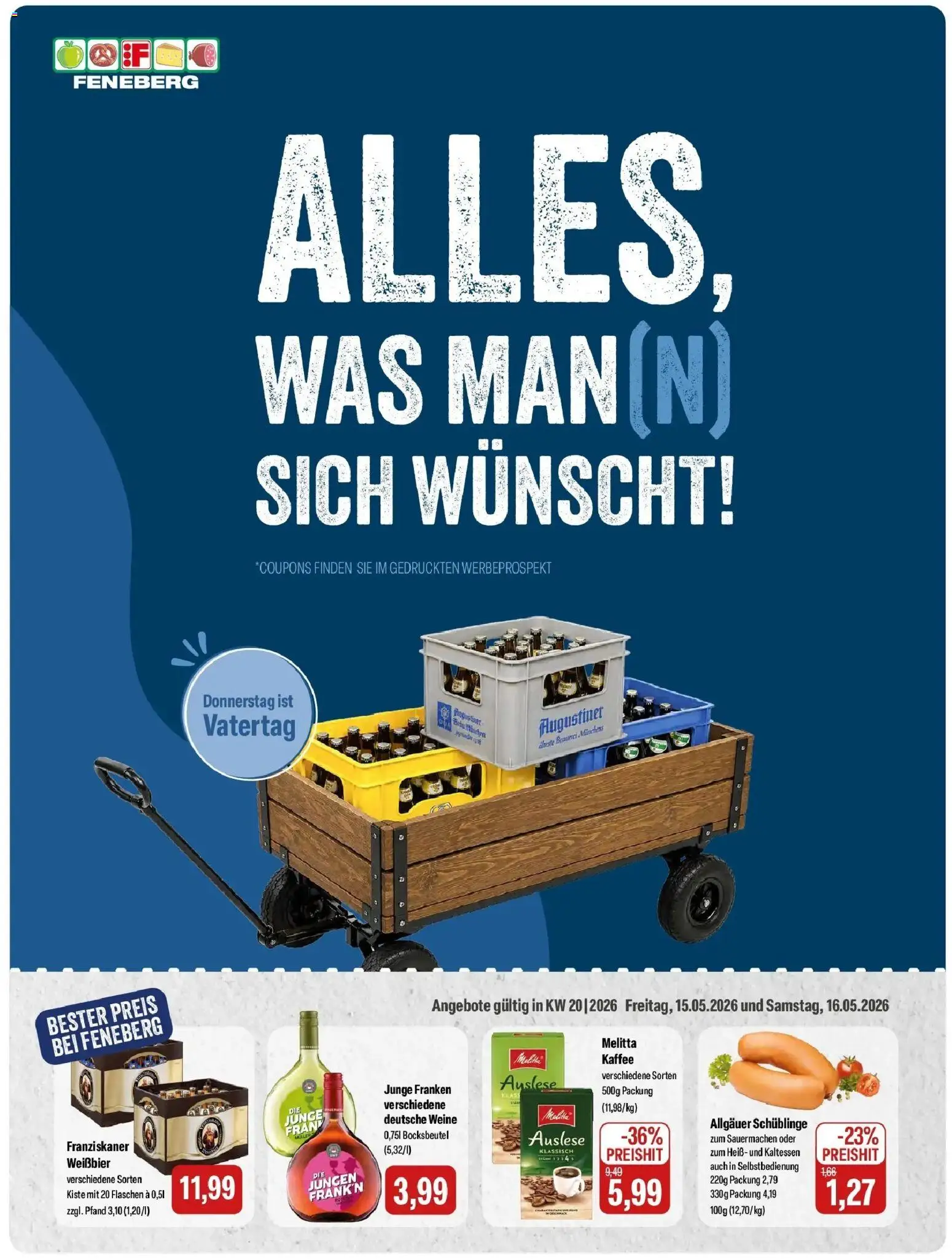 Vorschau von dem Prospekt des Geschäftes Feneberg, gültig ab dem 15.05.2026