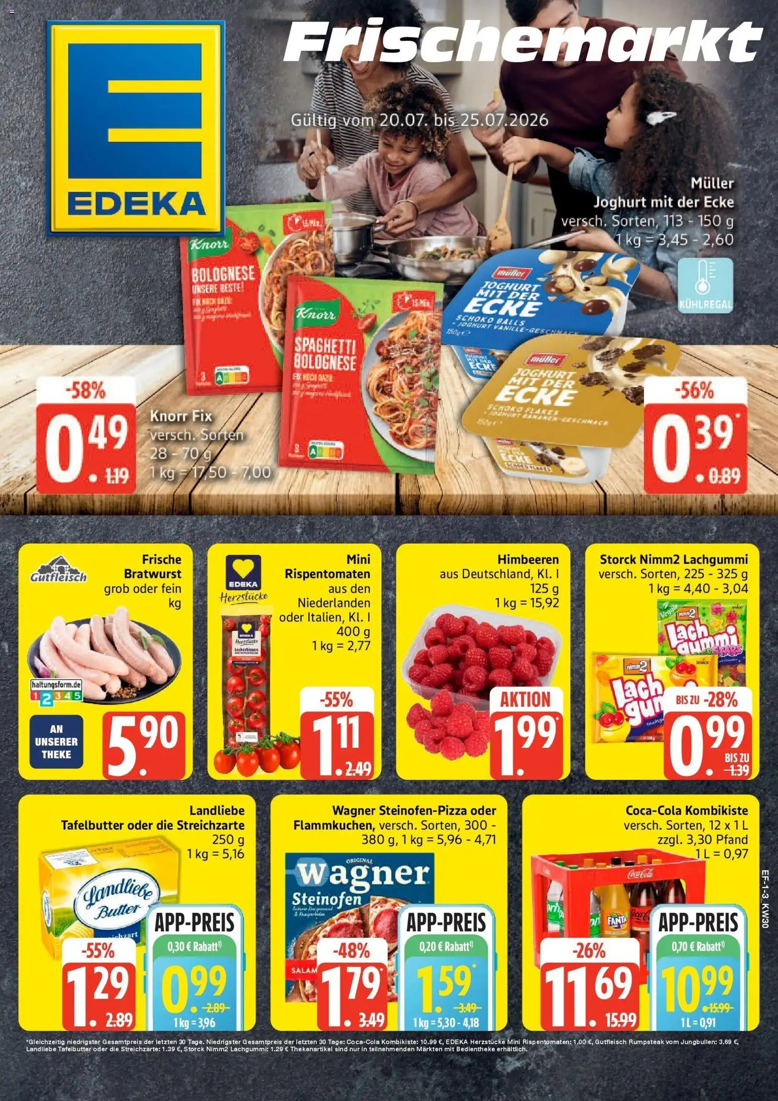 Vorschau von dem Prospekt des Geschäftes Edeka, gültig ab dem 20.07.2026