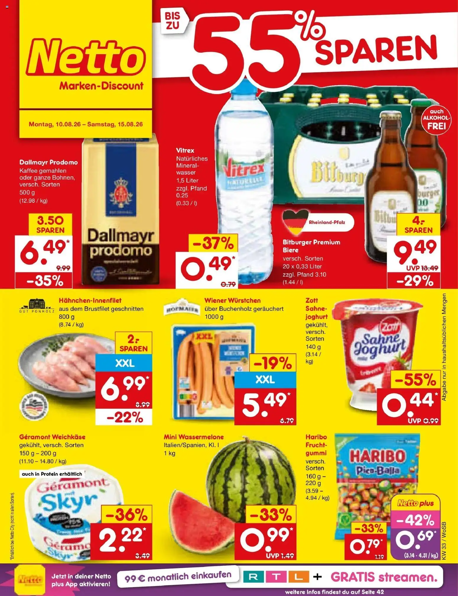 Vorschau von dem Prospekt des Geschäftes Netto Marken-Discount, gültig ab dem 10.08.2026
