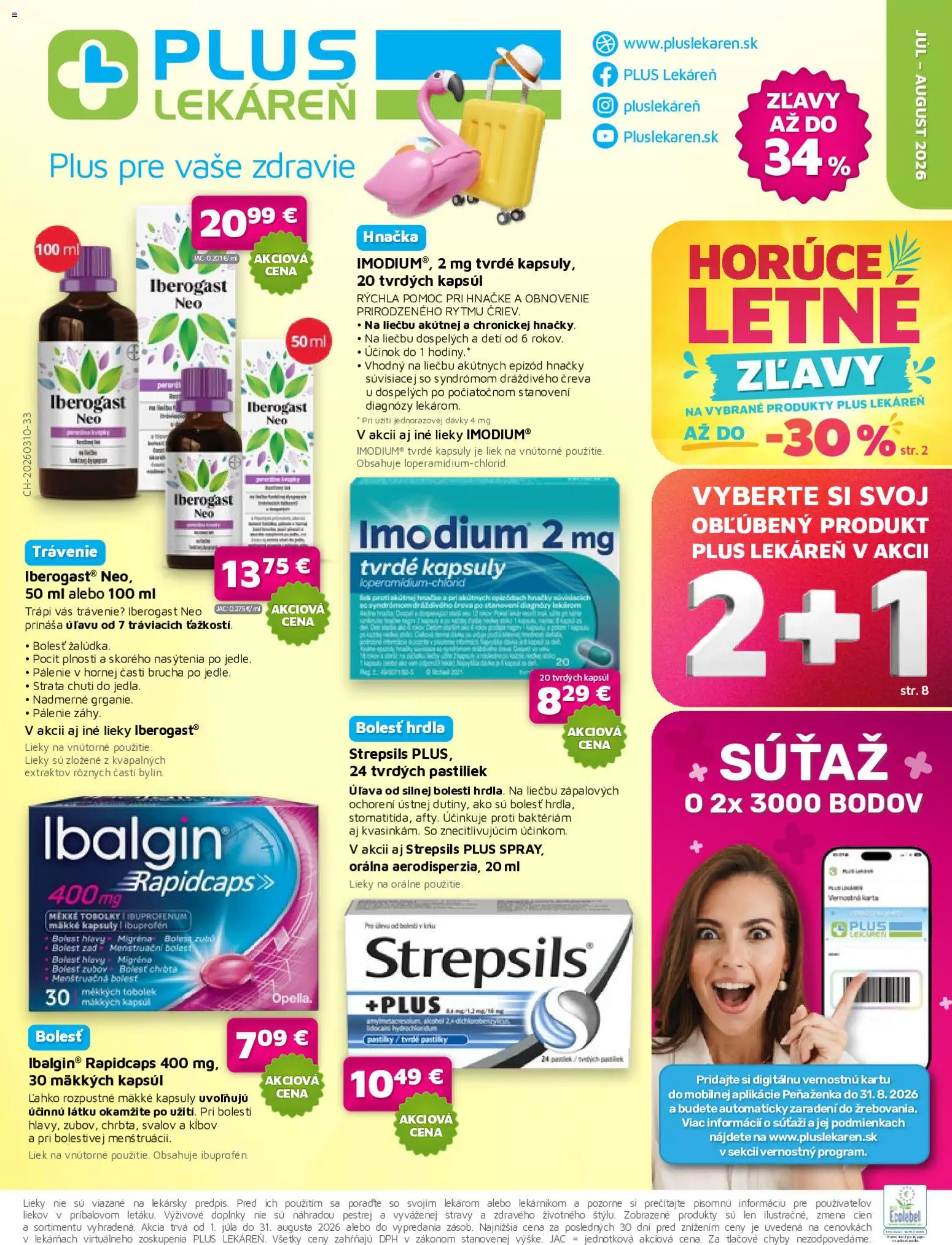 Náhľad Plus lekáreň letáku platného od 01.07.2026 - Hodiny, Hračky, Peňaženka