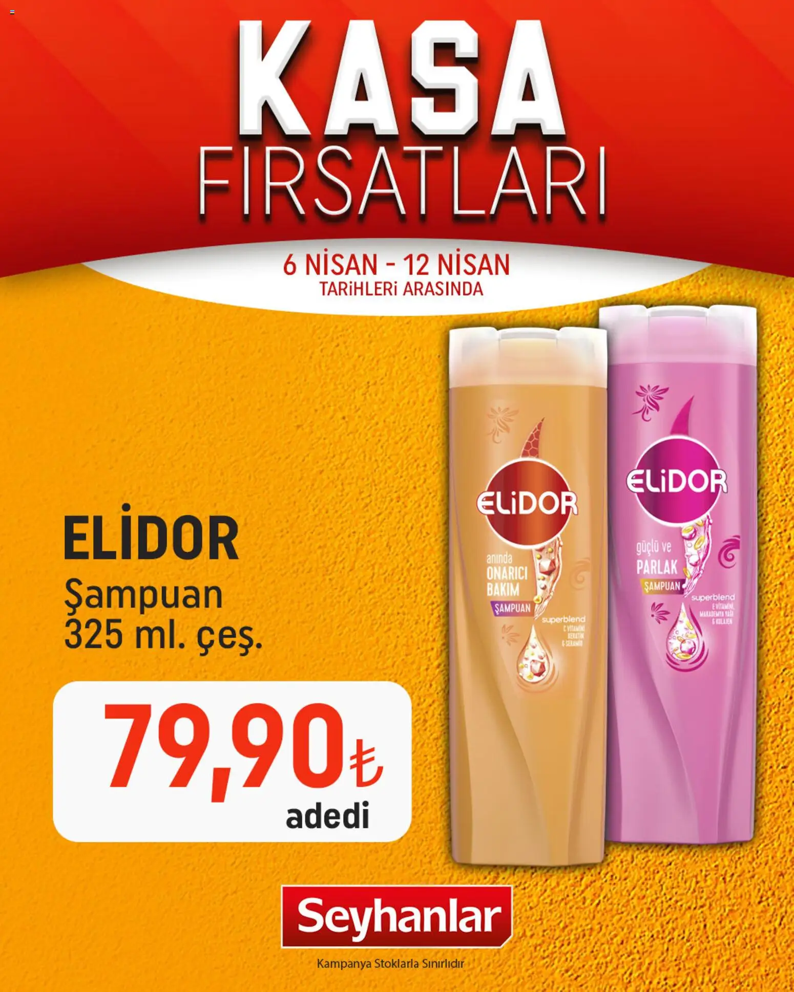 Seyhanlar Market Seyhanlar Market - Katalog Kasa Fırsatları 06.04.2026 - Broşürünün önizlemesi - Şampuan, Kasa