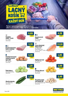 Náhľad Metro letáku platného od 21.09.2026