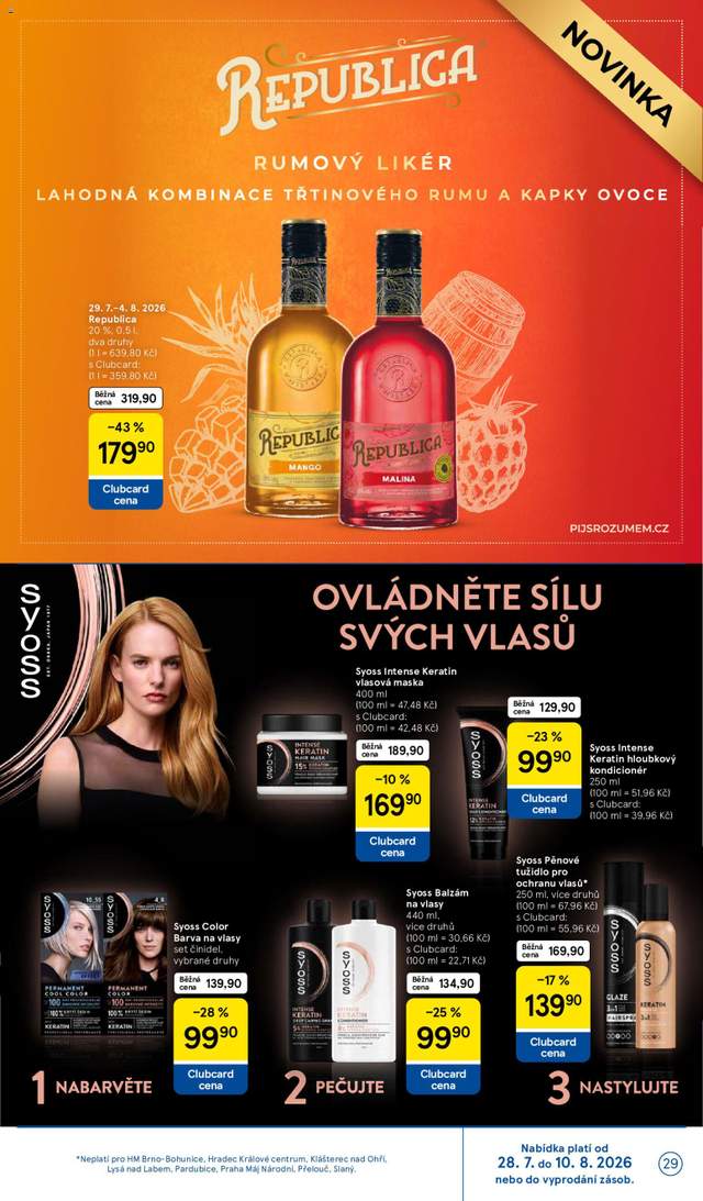 Nový Tesco leták od 29.07.