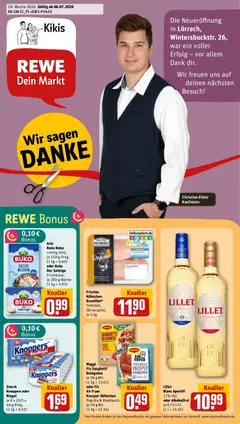 Vorschau von dem Prospekt des Geschäftes Rewe, gültig ab dem 06.07.2026
