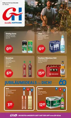 Vorschau von dem Prospekt des Geschäftes Getränke Hoffmann, gültig ab dem 27.07.2026