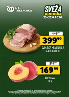 Pregled Tekijanka kataloga - važi od 23.06.2026