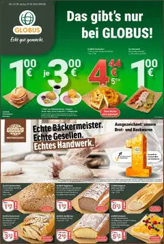 Vorschau von dem Prospekt des Geschäftes Globus, gültig ab dem 24.08.2026