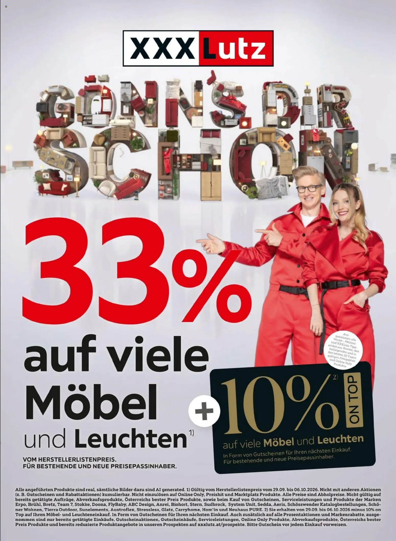 Vorschau der Angebote: XXXLutz XXXLutz Flugblatt gültig ab 29.09.2026