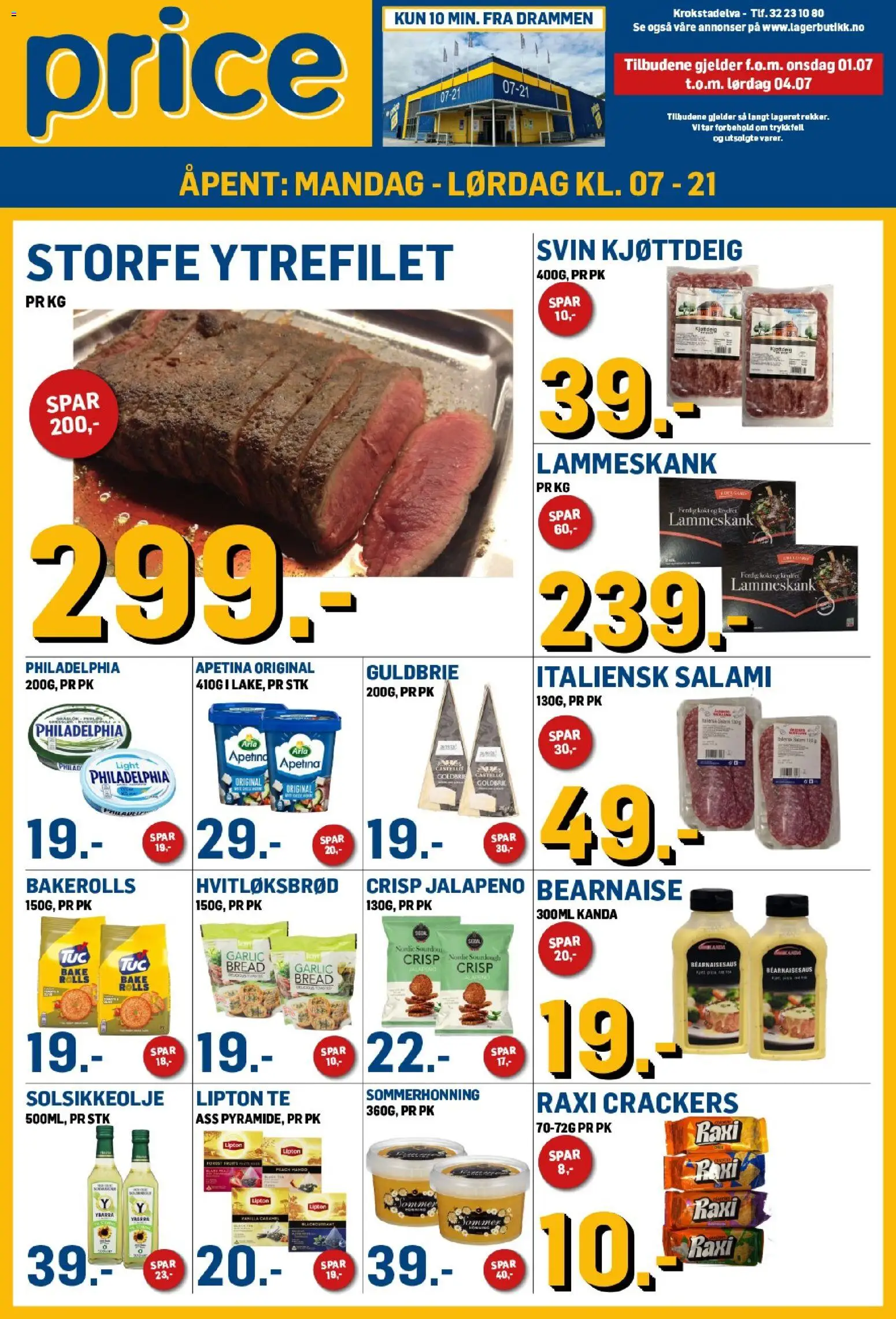 Forhåndsvis Price Lagerbutikk kundeavis fra butikk Price Lagerbutikk gyldig fra 01/07/2026