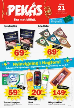 Förhandsgranska reklamblad Pekås erbjudanden från butik Pekås gäller från 18/05/2026