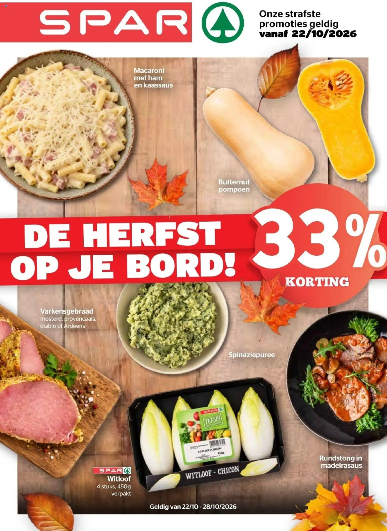 Voorbeeld van Spar Folder van winkel Spar geldig vanaf 22/10/2026