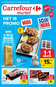 Voorbeeld van Carrefour market Folder van winkel Carrefour market geldig vanaf 07/10/2026