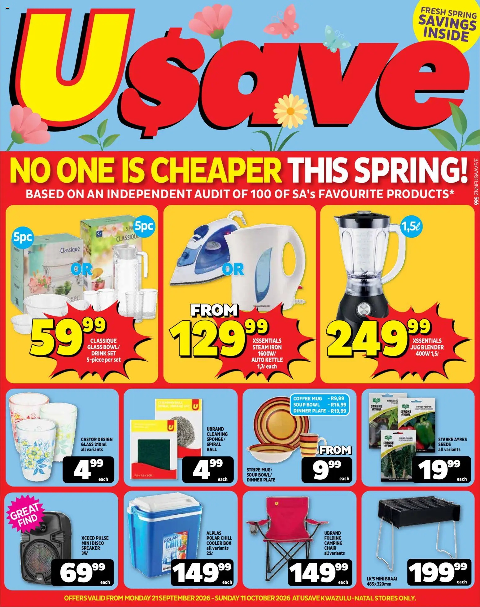 Preview of Usave flyer valid from 21/09/2026