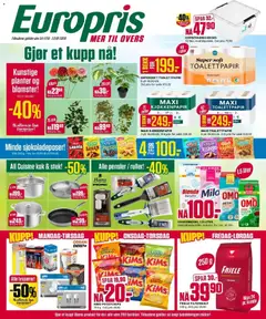 Forhåndsvis Europris kundeavis fra butikk Europris gyldig fra 17/08/2026