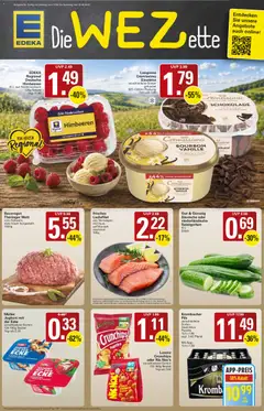 Vorschau von dem Prospekt des Geschäftes WEZ, gültig ab dem 17.08.2026