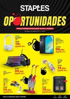 Pré-visualização do folheto da loja Staples válida a partir de 01/06/2026