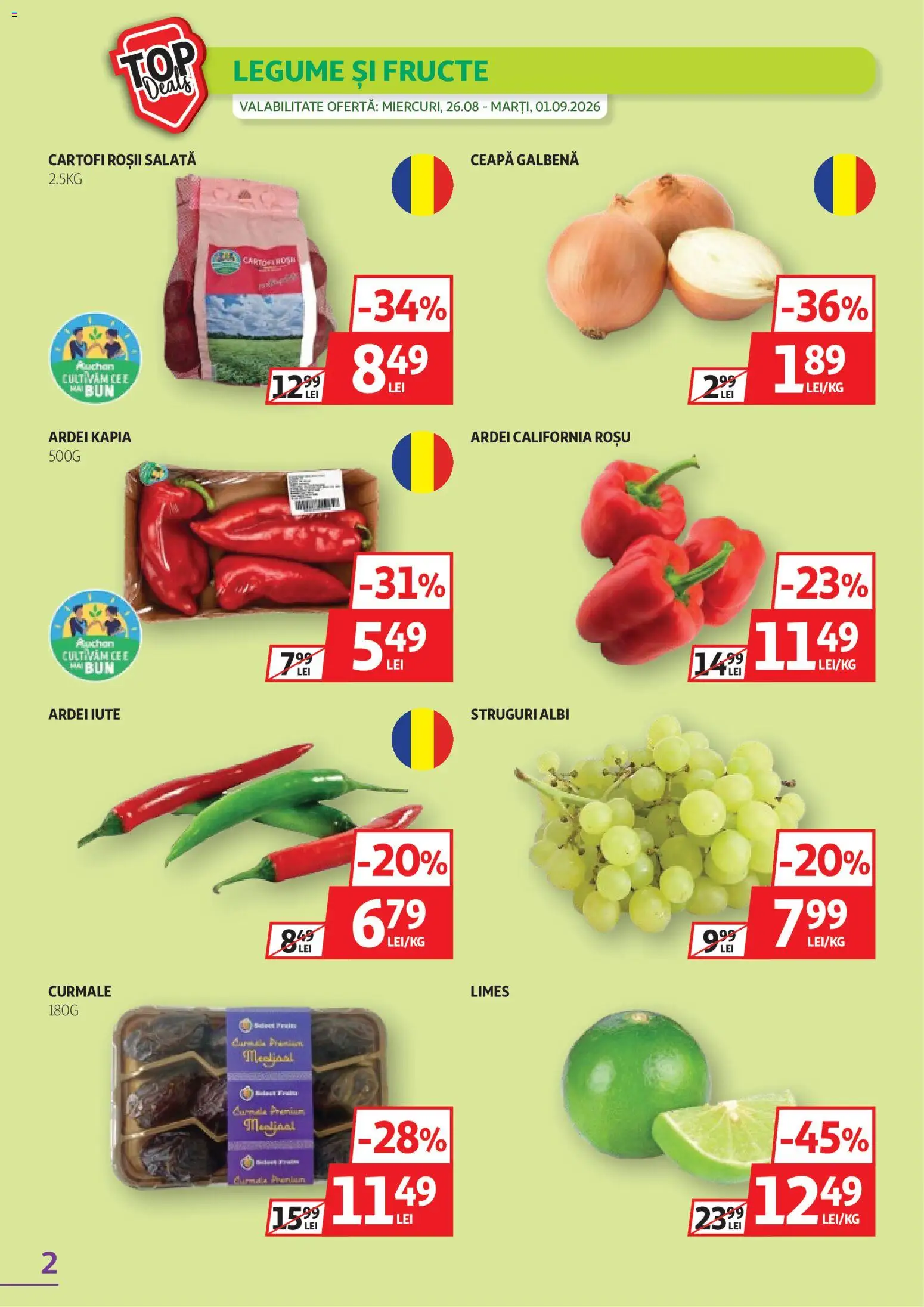 Previzualizarea de cataloage: Auchan Auchan Catalog valabil de la 26.08.2026
