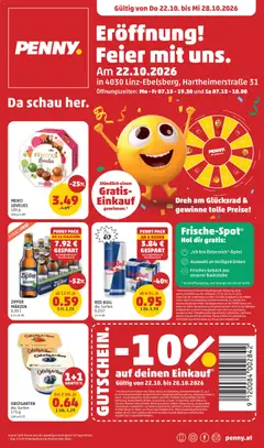 Vorschau der Angebote: Penny Markt Penny Markt Eröffnung gültig ab 22.10.2026
