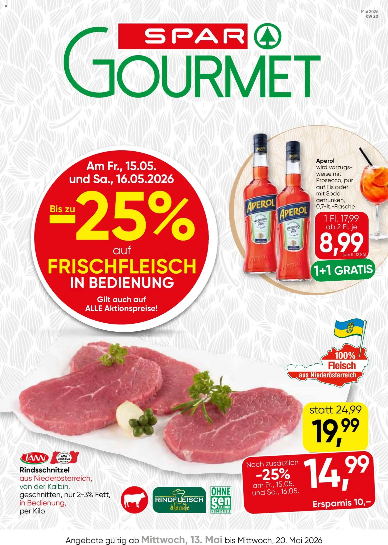Vorschau der Angebote: SPAR Gourmet SPAR Gourmet Flugblatt gültig ab 13.05.2026