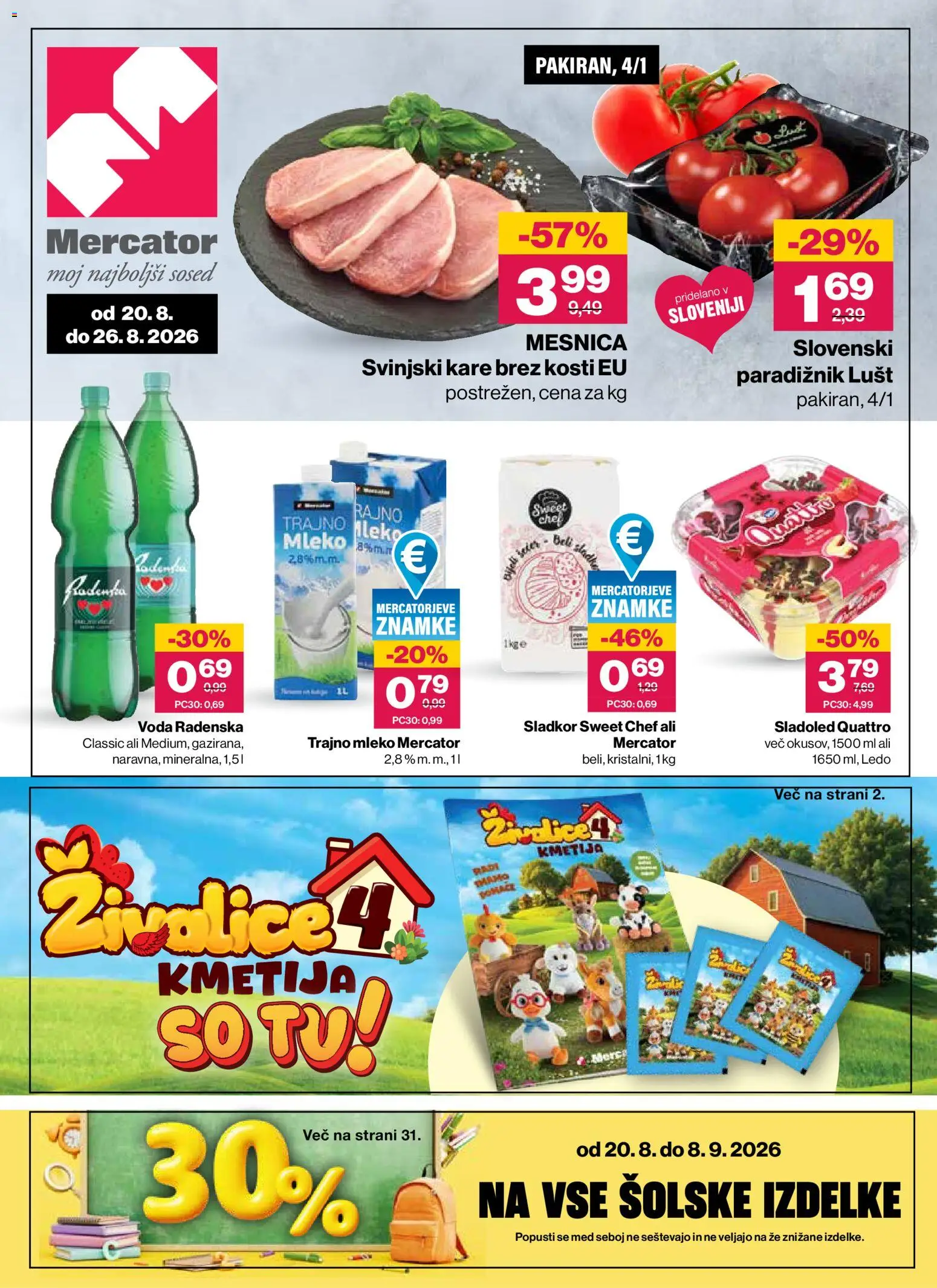 Predogled kataloga iz trgovine Mercator veljaven od 20.08.2026