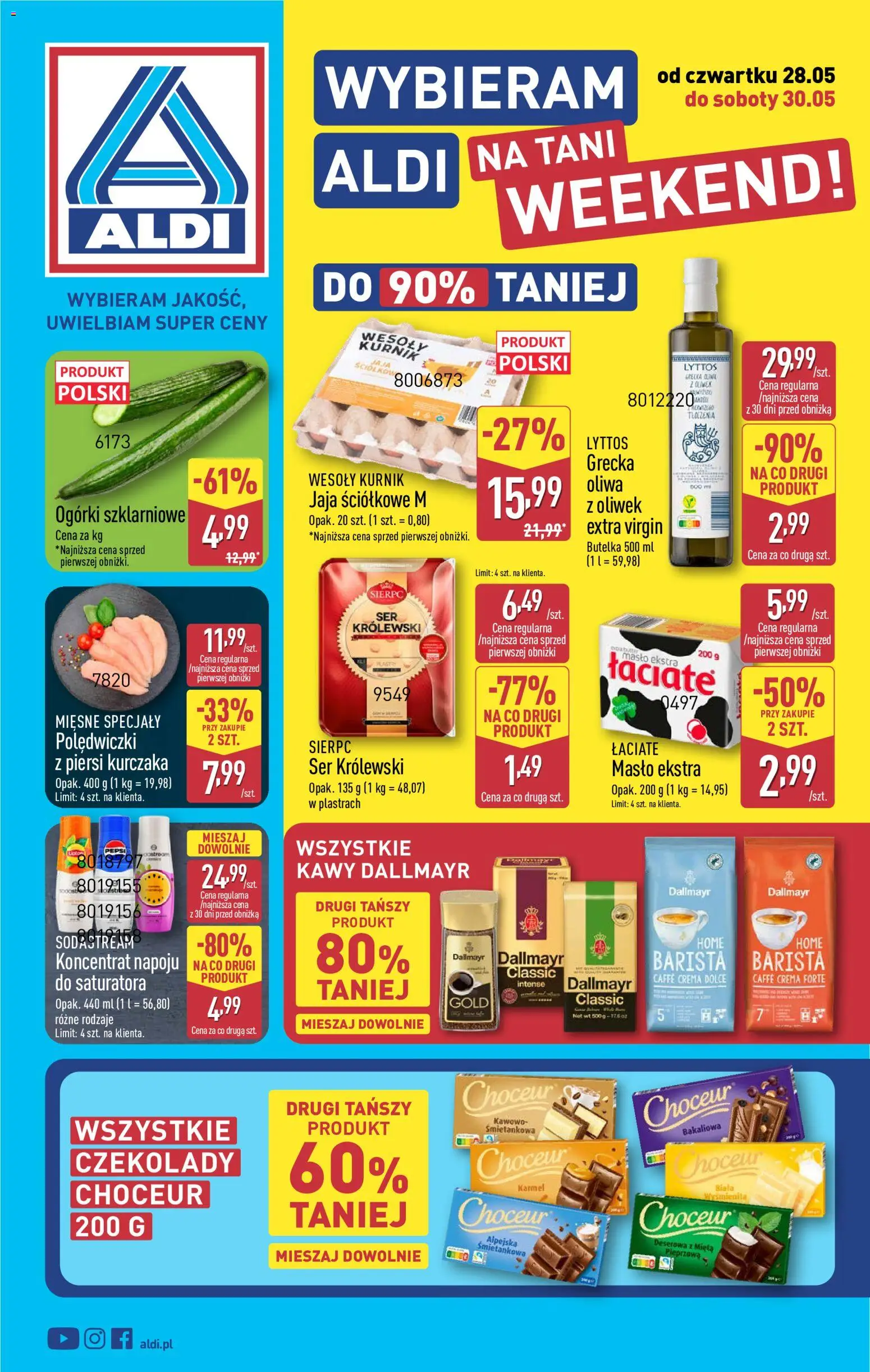 Pogląd gazetki "Aldi gazetka - Oferta weekendowa" ze sklepu Aldi ważnej od 28.05.2026