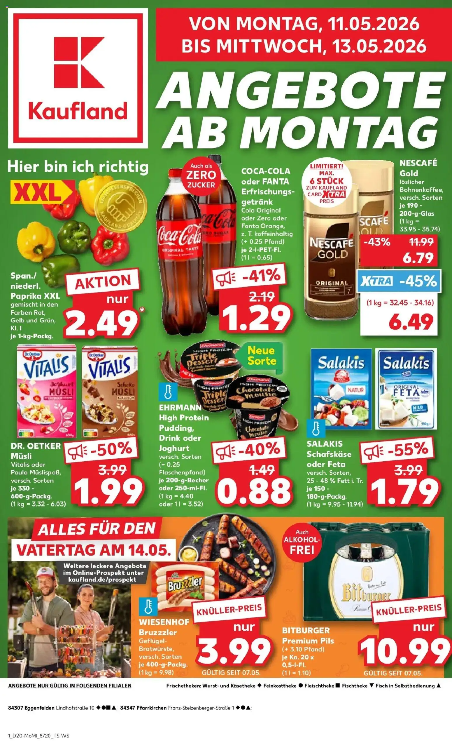 Vorschau von dem Prospekt des Geschäftes Kaufland, gültig ab dem 10.05.2026