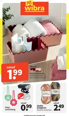 Voorbeeld van Wibra folder van winkel Wibra geldig vanaf 19-10-2026
