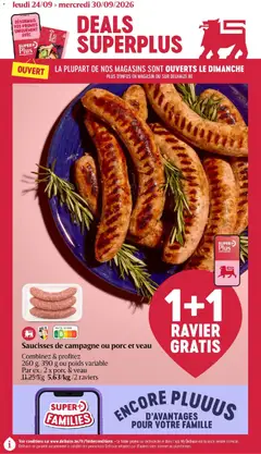 Prévisualisation de Delhaize Publicité du magasin Delhaize formulaire valide 24/09/2026