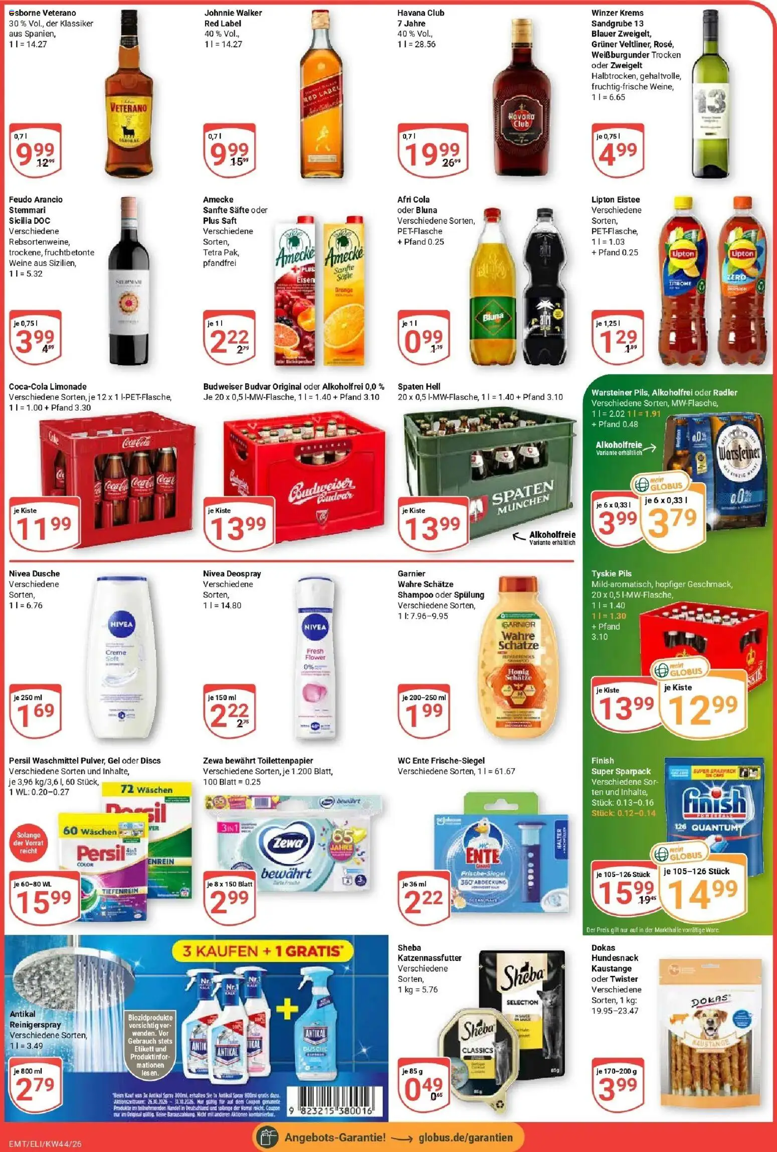 Vorschau von dem Prospekt des Geschäftes Globus, gültig ab dem 26.10.2026