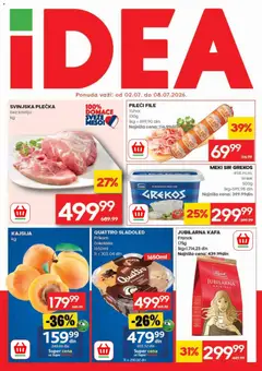 Pregled Idea kataloga - važi od 02.07.2026
