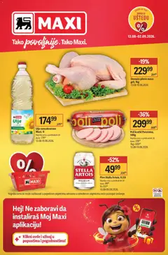 Pregled Maxi kataloga - važi od 13.08.2026