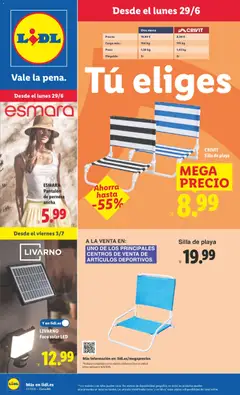 Vista previa del folleto de la tienda Lidl válido desde el 29/06/2026 
