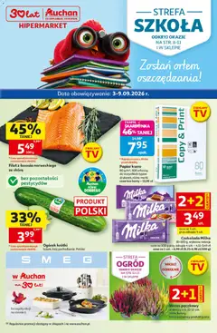 Pogląd gazetki "Auchan gazetka - 30 Lat Hipermarket" ze sklepu Auchan ważnej od 03.09.2026